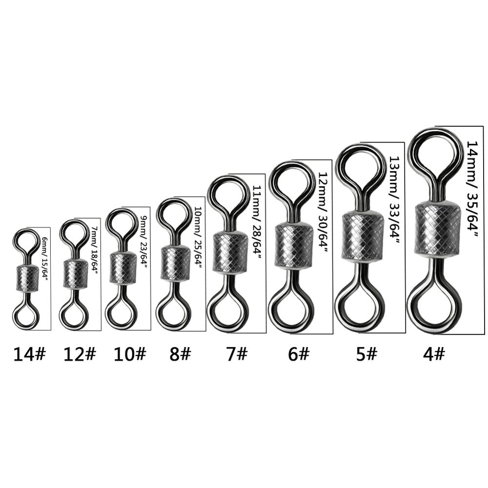 50-100 قطعة/صندوق الصيد قطب 4  - مراجعة Fishing Hook Circle وسعره