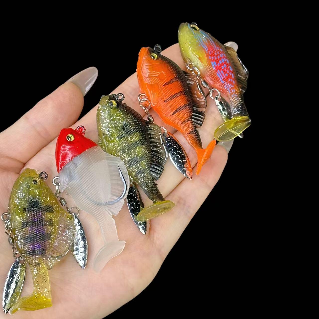 6 قطع من الطُعم الناعم للصيد م - مراجعة Fishing Hook Weedless وسعره