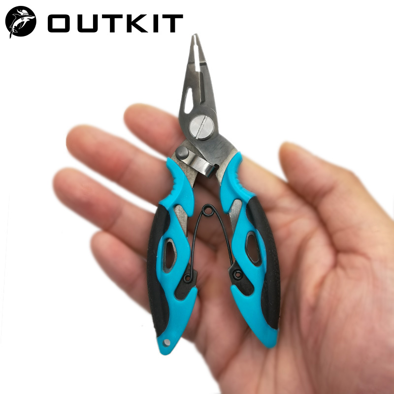 OUTKIT متعددة الوظائف كماشة ال - مراجعة Fishing Hook Sharpener وسعره