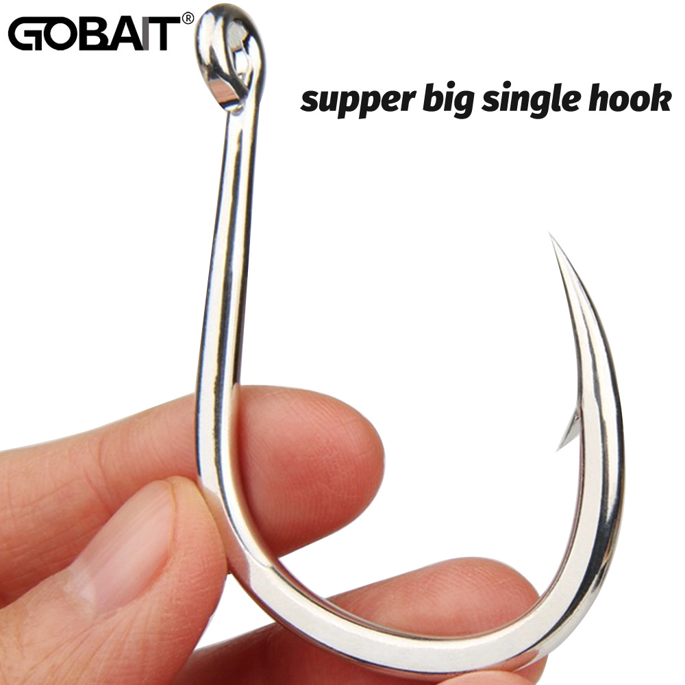 10 قطعة خطاف الصيد الكبير 1/0- - مراجعة Fishing Hook Circle وسعره