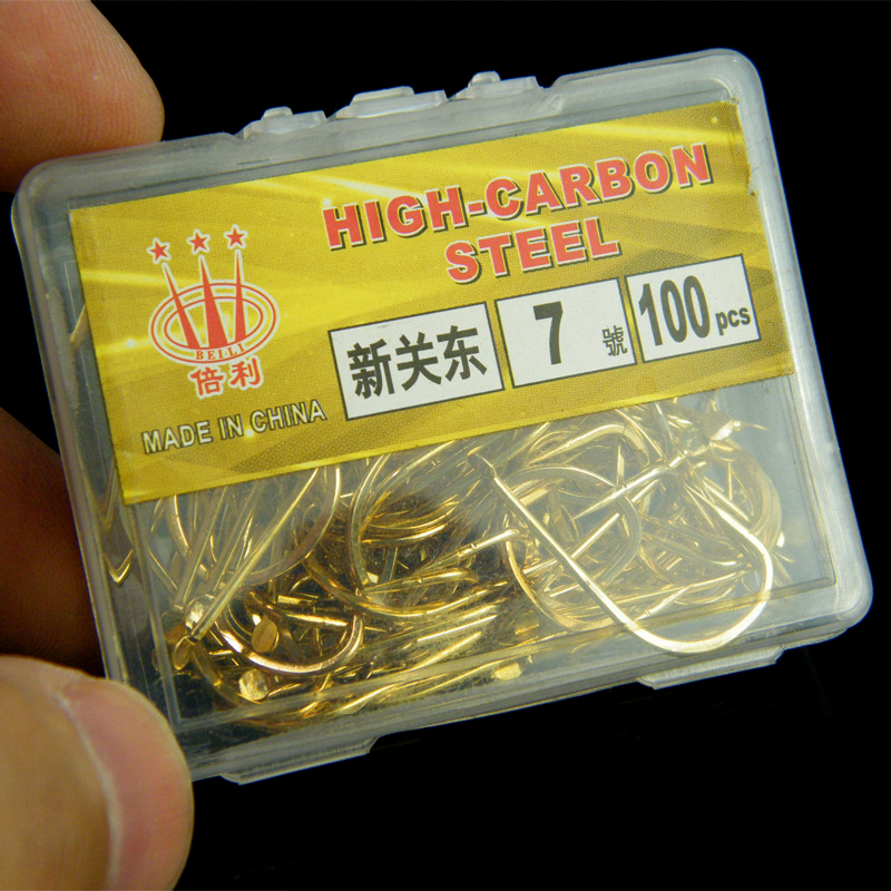 100 قطعة Shinkanto Barbless مت - مراجعة Fishing Hook Barbless وسعره